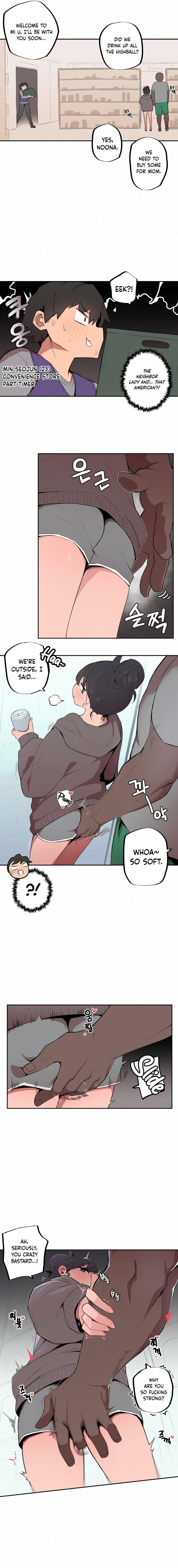 Noona and her BIG little Bro Uncensored, chapter 3, page 6 of 9