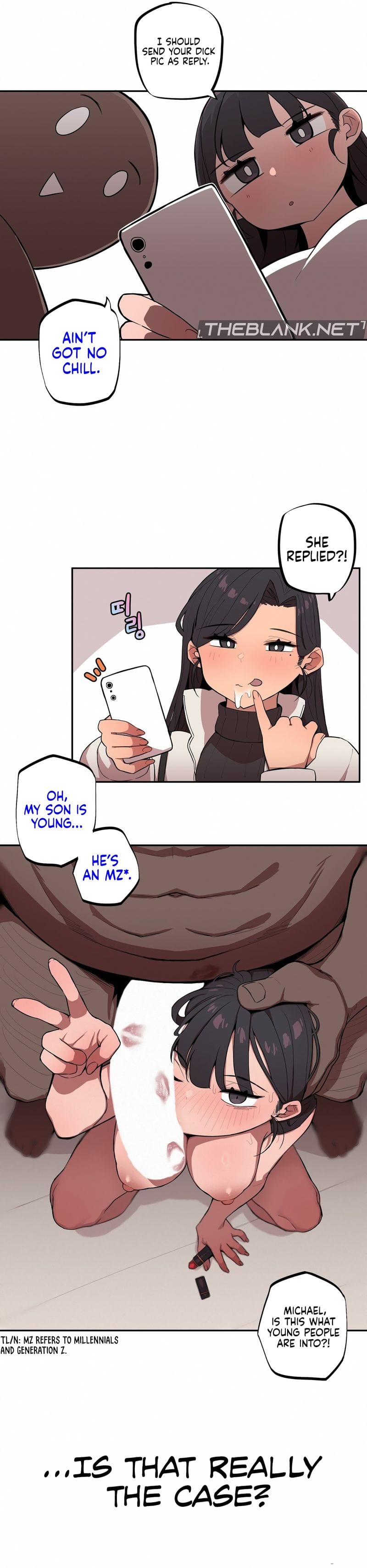 Noona and her BIG little Bro Uncensored, chapter 11, page 8 of 8