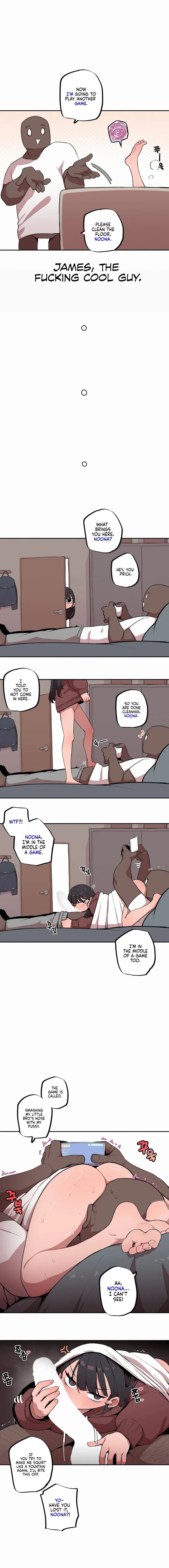 Noona and her BIG little Bro Uncensored, chapter 12, page 6 of 7