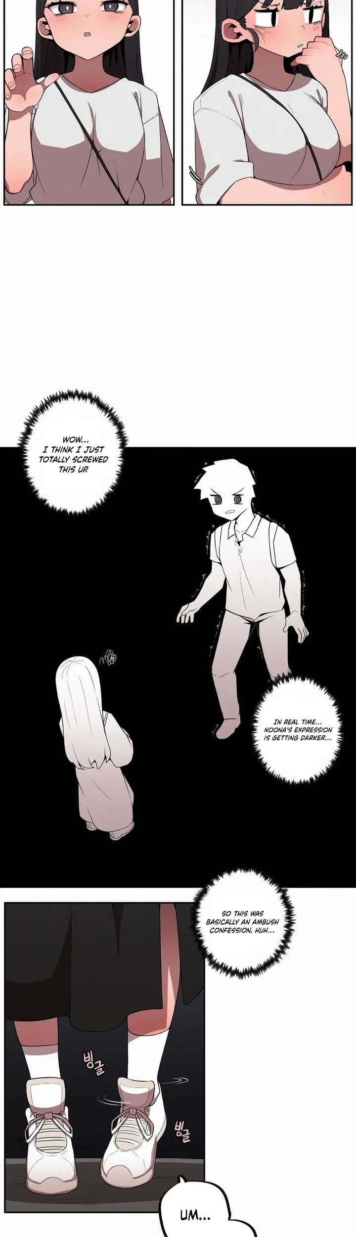 Noona and her BIG little Bro Uncensored, chapter 29, page 14 of 17