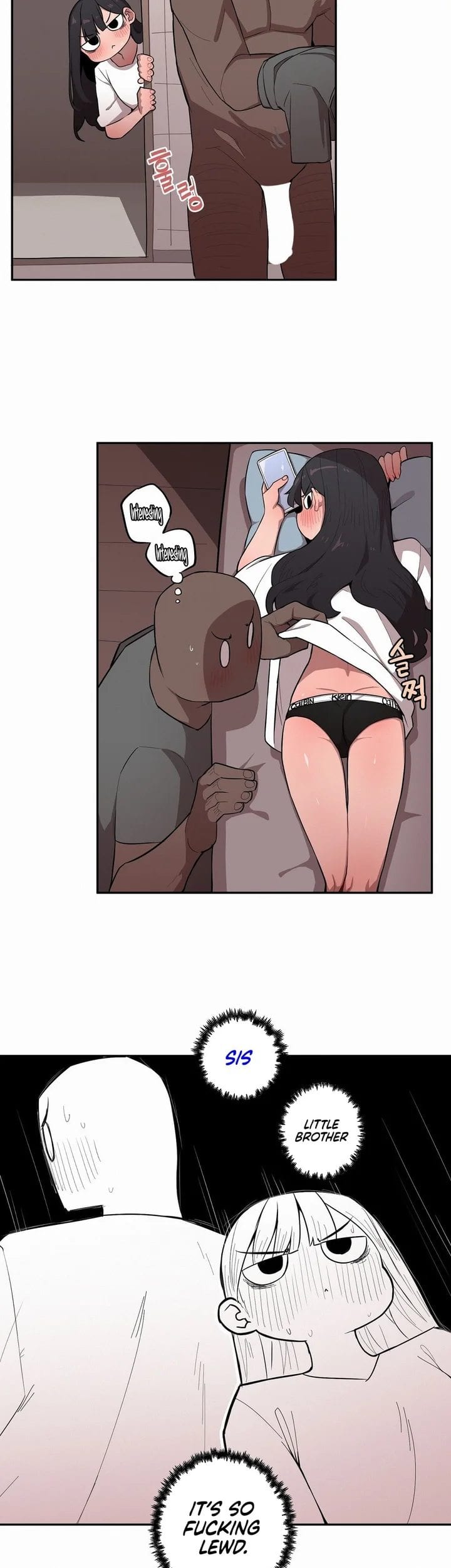 Noona and her BIG little Bro Uncensored, chapter 32, page 5 of 18