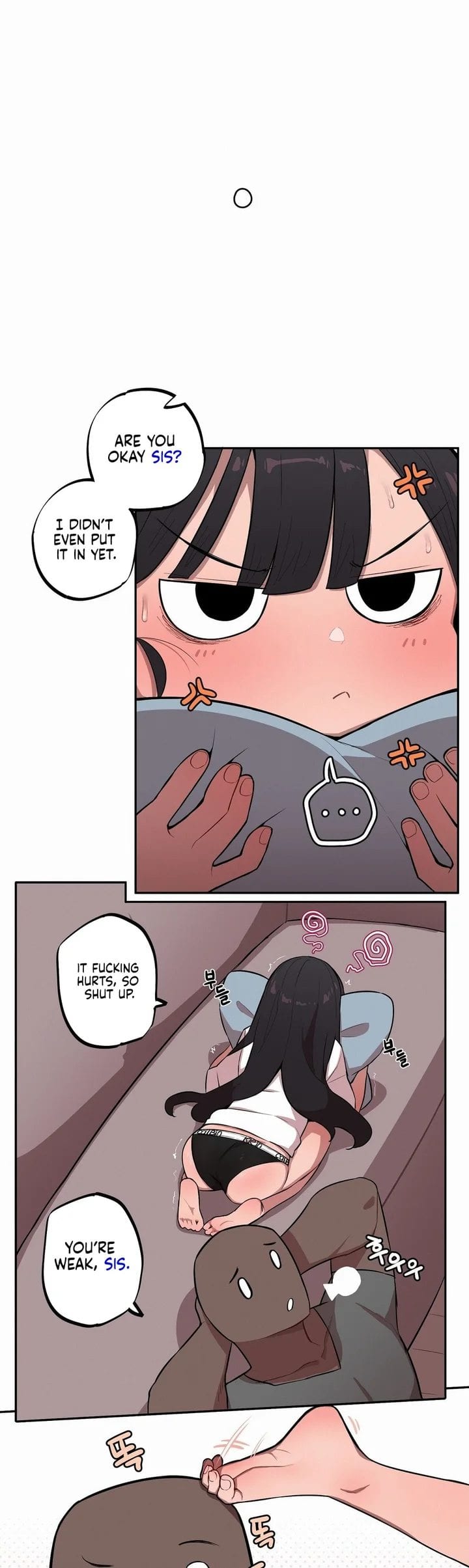 Noona and her BIG little Bro Uncensored, chapter 32, page 11 of 18