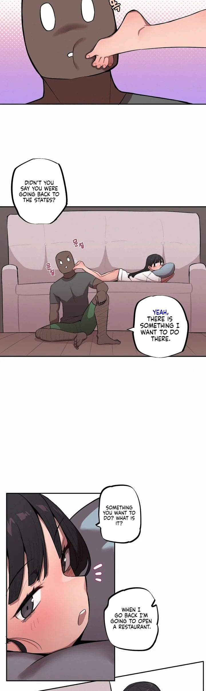 Noona and her BIG little Bro Uncensored, chapter 32, page 12 of 18