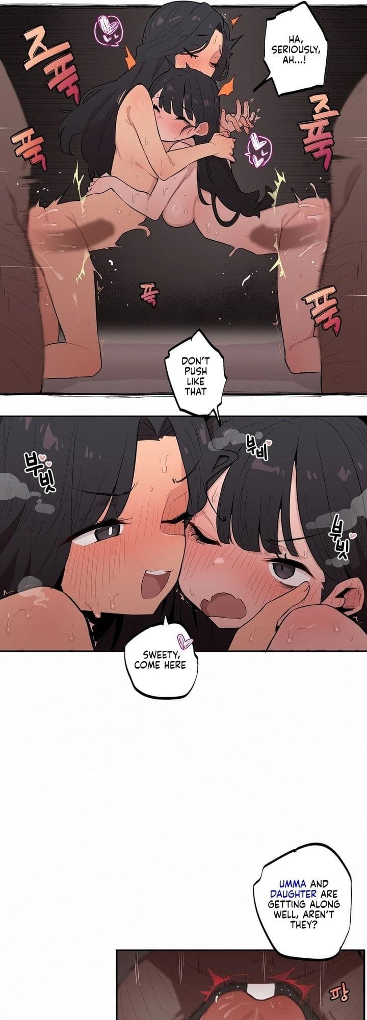 Noona and her BIG little Bro Uncensored, chapter 34, page 10 of 19
