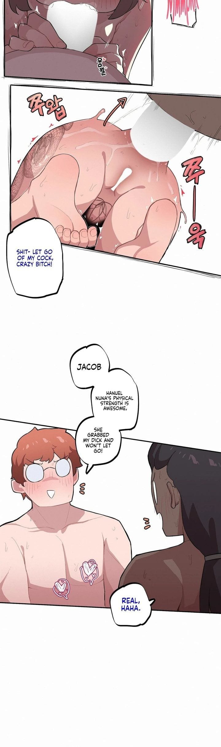 Noona and her BIG little Bro Uncensored, chapter 35, page 11 of 20