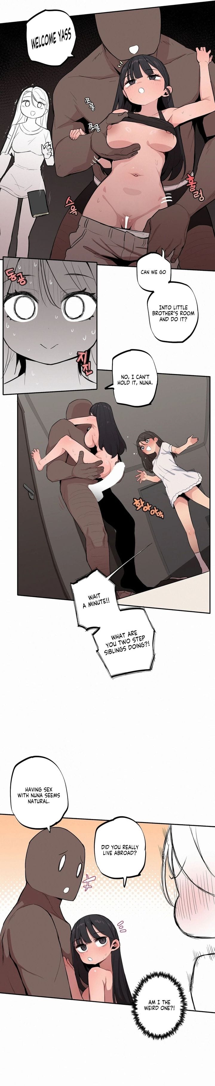 Noona and her BIG little Bro Uncensored, chapter 38, page 5 of 9