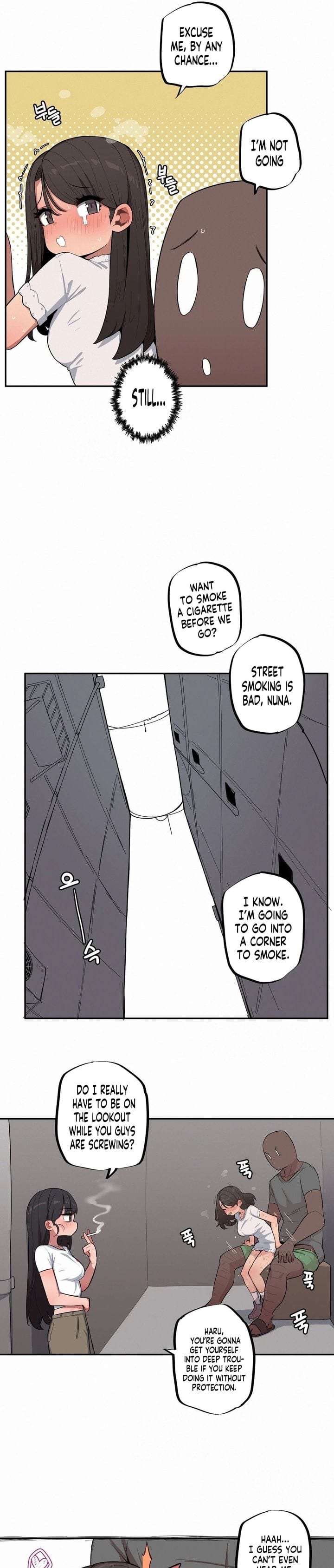 Noona and her BIG little Bro Uncensored, chapter 40, page 7 of 11
