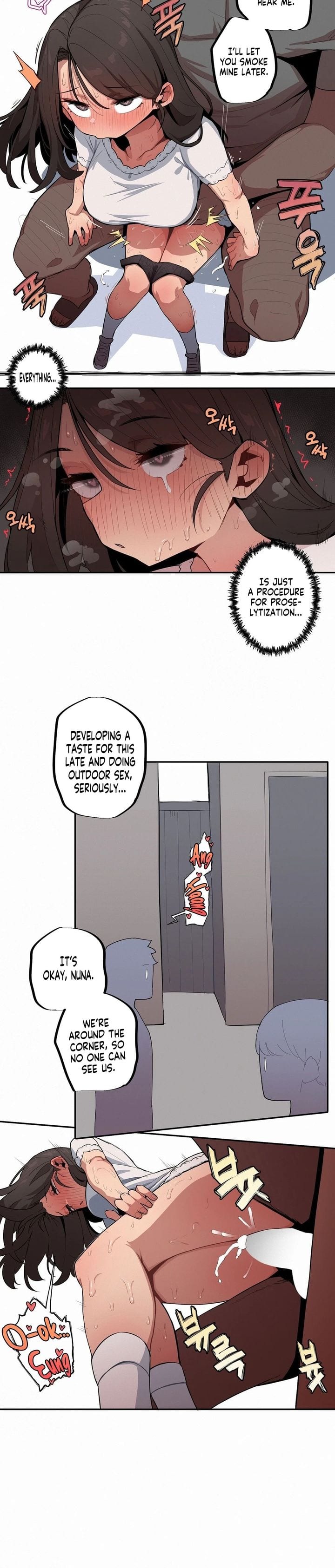 Noona and her BIG little Bro Uncensored, chapter 40, page 8 of 11