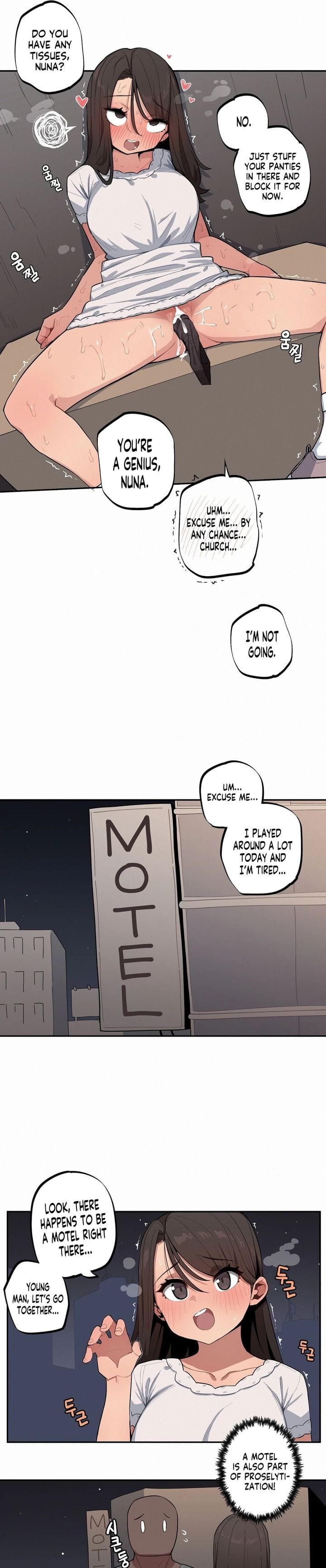 Noona and her BIG little Bro Uncensored, chapter 40, page 9 of 11