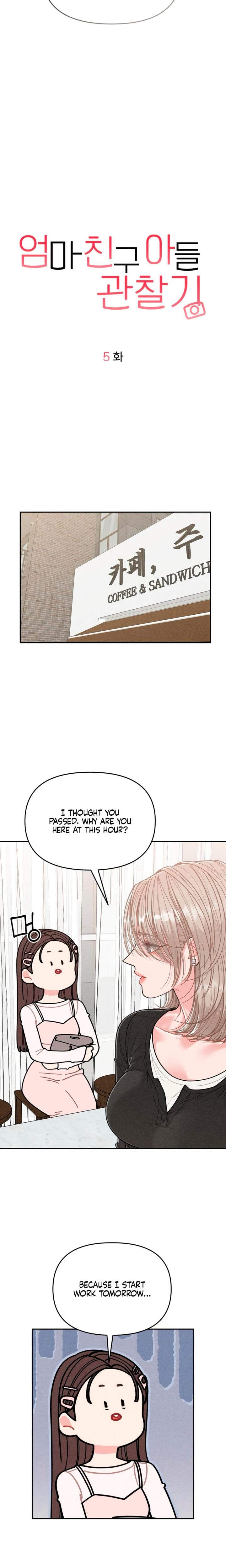 Observing My Mother's Friend's Son Uncensored, chapter 5, page 9 of 25