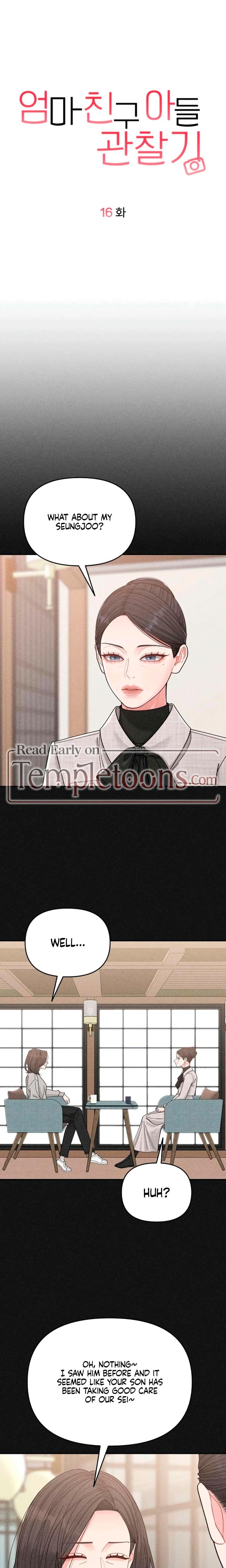 Observing My Mother's Friend's Son Uncensored, chapter 16, page 10 of 22