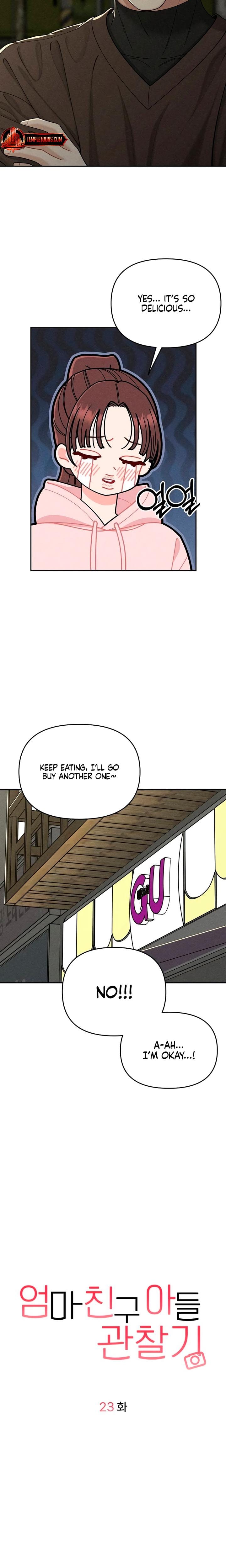 Observing My Mother's Friend's Son Uncensored, chapter 23, page 7 of 20