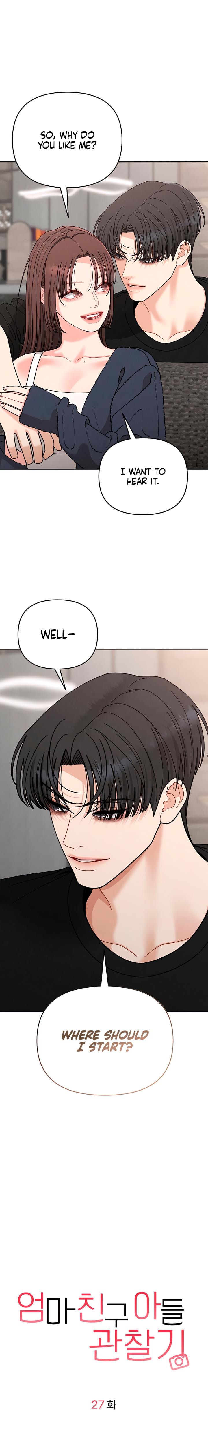 Observing My Mother's Friend's Son Uncensored, chapter 27, page 7 of 27