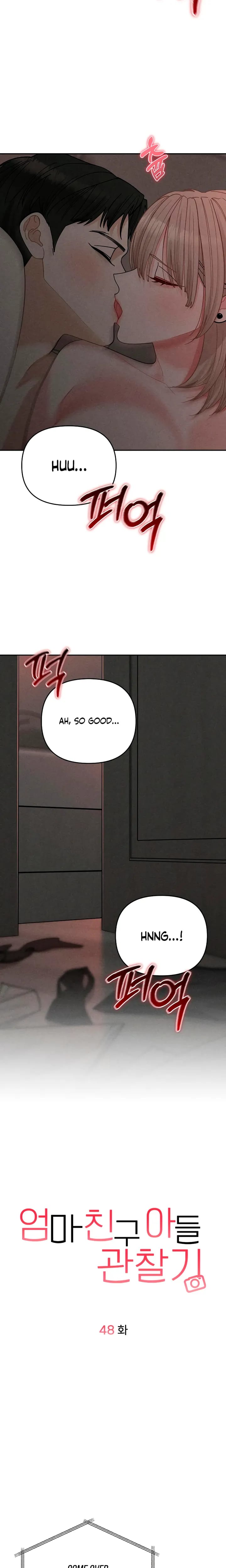 Observing My Mother's Friend's Son Uncensored, chapter 48, page 10 of 25