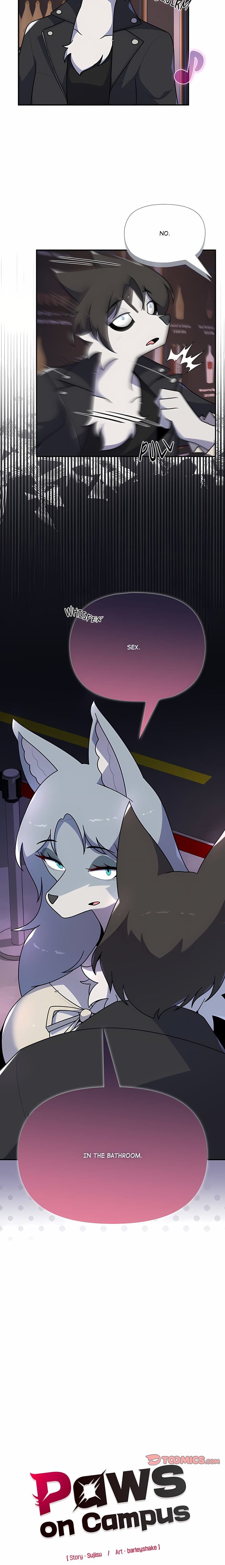 Paws on Campus Uncensored, chapter 38, page 23 of 24