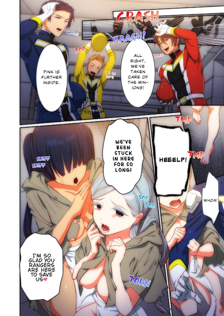 Pitiful Ranger Pink: I’m Such a Disgrace, but It Feels So Good! (Uncensored), chapter 11, page 6 of 8