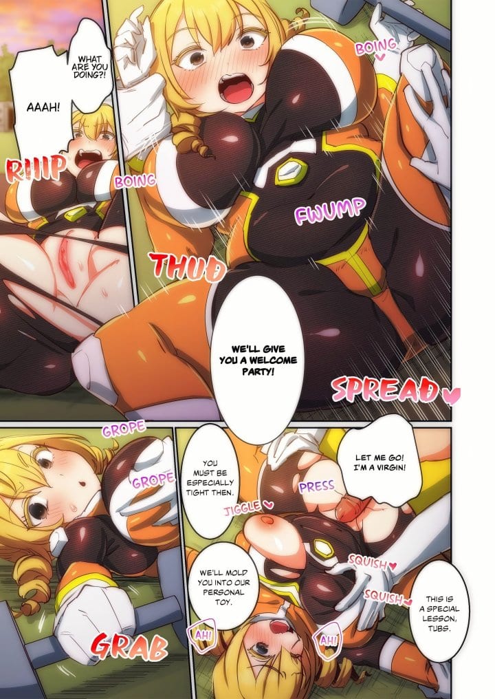 Pitiful Ranger Pink: I’m Such a Disgrace, but It Feels So Good! (Uncensored), chapter 16, page 7 of 24