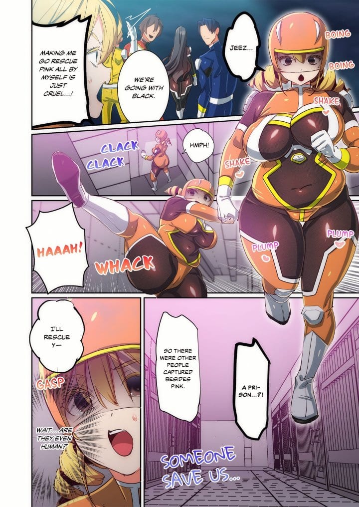 Pitiful Ranger Pink: I’m Such a Disgrace, but It Feels So Good! (Uncensored), chapter 17, page 10 of 24