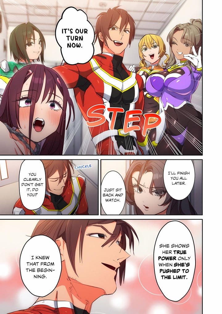 Pitiful Ranger Pink: I’m Such a Disgrace, but It Feels So Good! (Uncensored), chapter 21, page 21 of 24