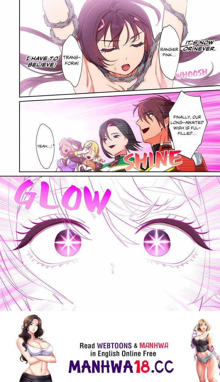 Pitiful Ranger Pink: I’m Such a Disgrace, but It Feels So Good! (Uncensored), chapter 21, page 24 of 24