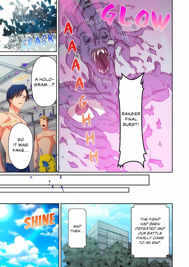 Pitiful Ranger Pink: I’m Such a Disgrace, but It Feels So Good! (Uncensored), chapter 22, page 21 of 24