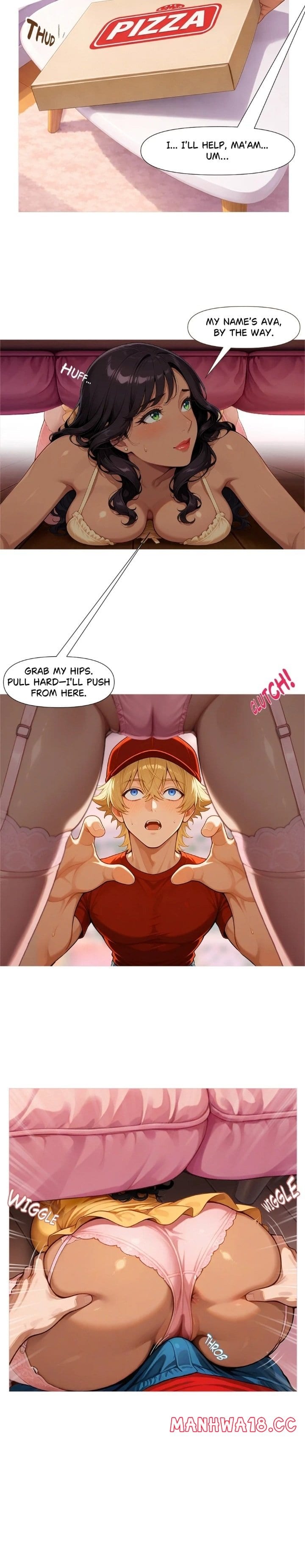 Pizza Boy vs MILFs Uncensored, chapter 1, page 9 of 10