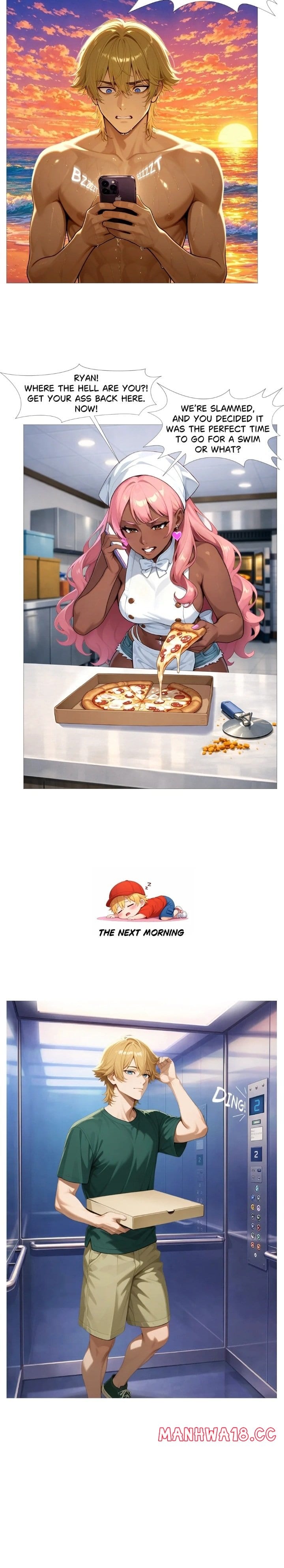 Pizza Boy vs MILFs Uncensored, chapter 3, page 9 of 12