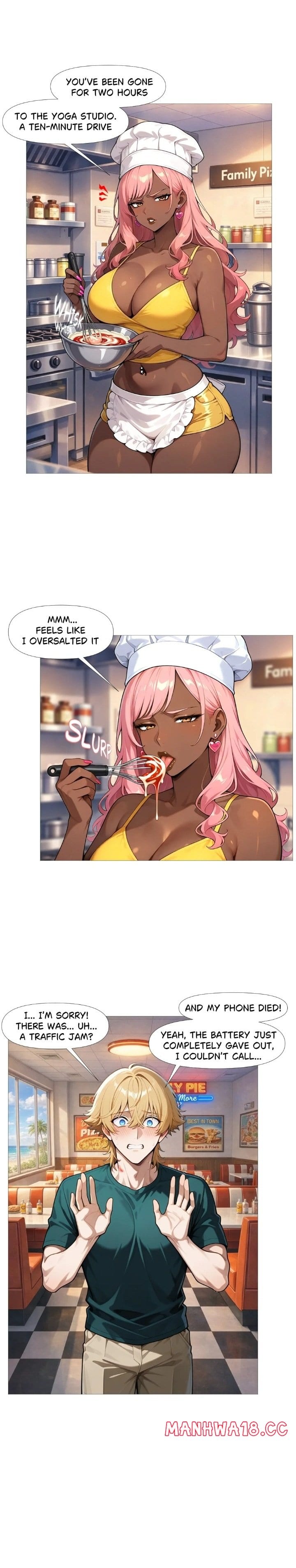 Pizza Boy vs MILFs Uncensored, chapter 4, page 8 of 13
