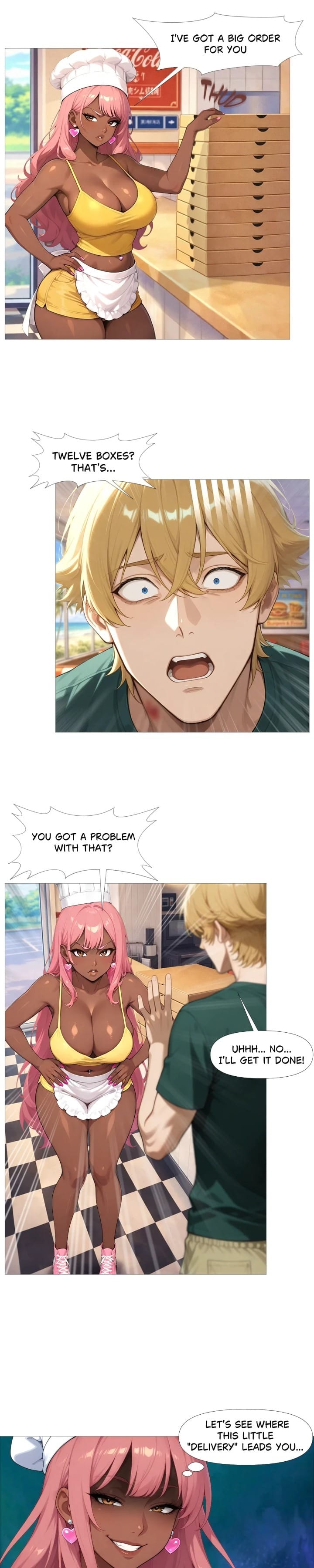 Pizza Boy vs MILFs Uncensored, chapter 4, page 10 of 13