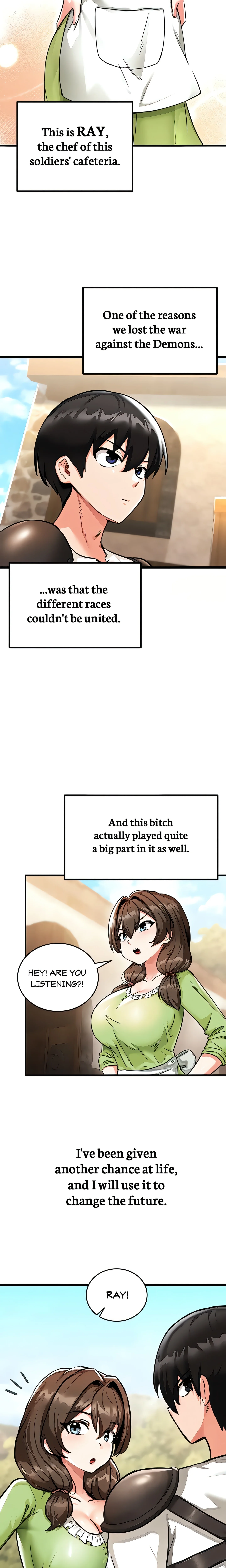 Returned Soldier’s Female Conquest Diary (Official) Uncensored, chapter 1, page 18 of 35