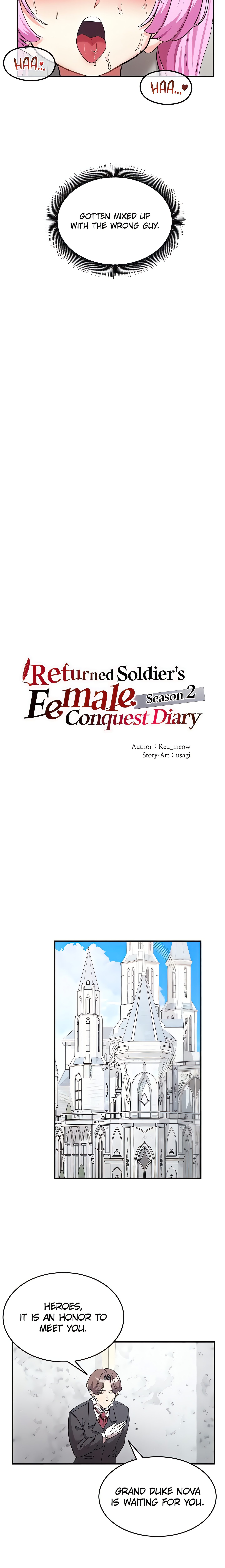 Returned Soldier’s Female Conquest Diary (Official) Uncensored, chapter 71, page 11 of 22