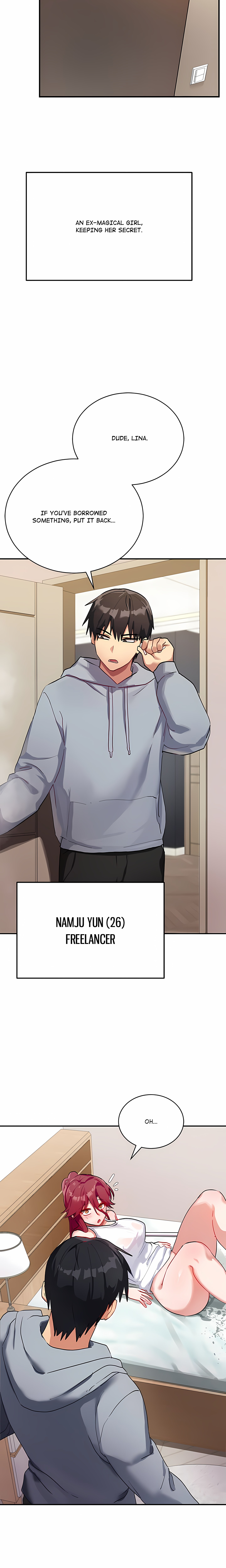 [MOTION] Saving My Magical Girl (Uncensored), chapter 1, page 14 of 47