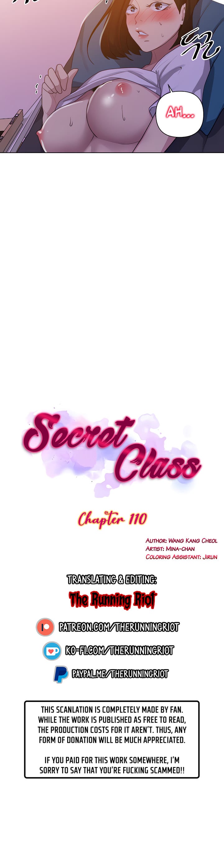 Secret Class Uncensored, chapter 110, page 5 of 30