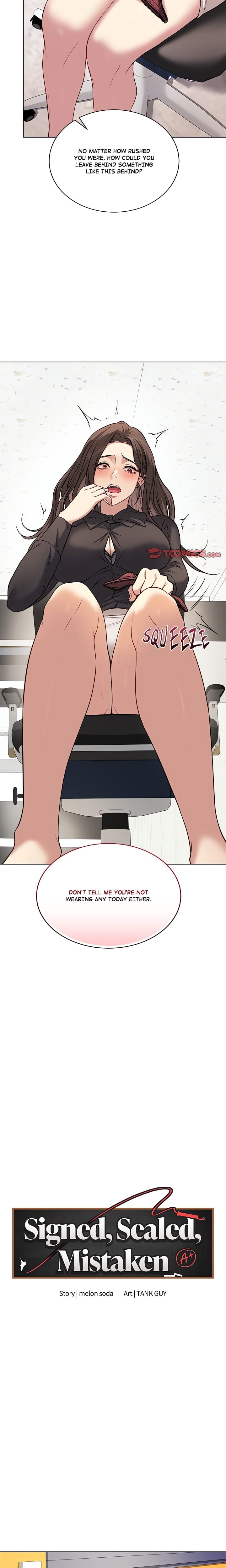 Signed, Sealed, Mistaken (Uncensored), chapter 4, page 10 of 29