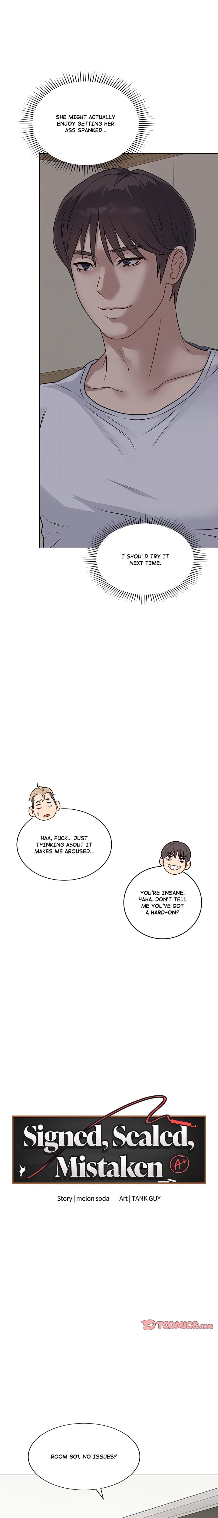 Signed, Sealed, Mistaken (Uncensored), chapter 8, page 5 of 31