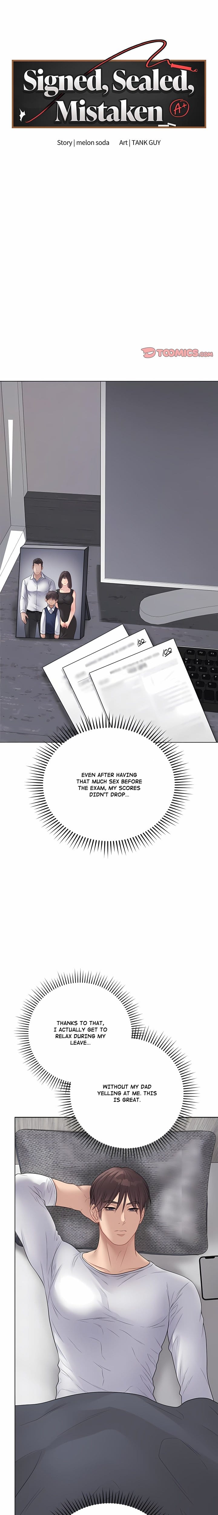 Signed, Sealed, Mistaken (Uncensored), chapter 50, page 23 of 28