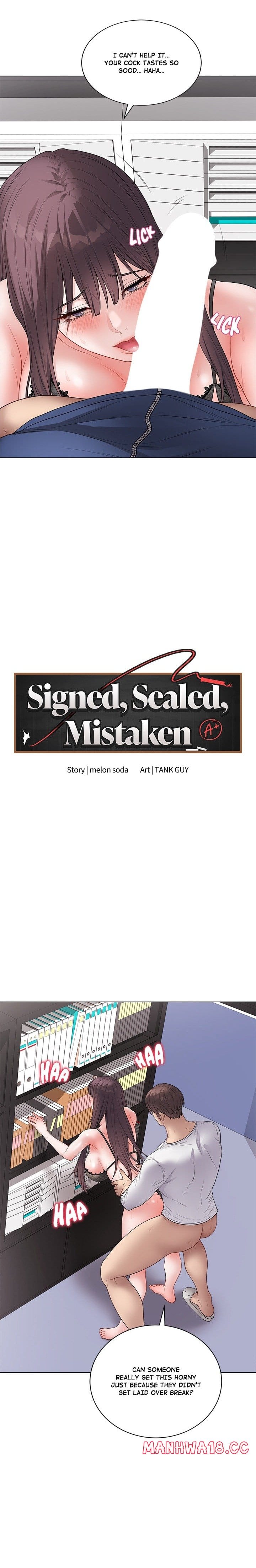 Signed, Sealed, Mistaken Uncensored, chapter 58, page 8 of 22