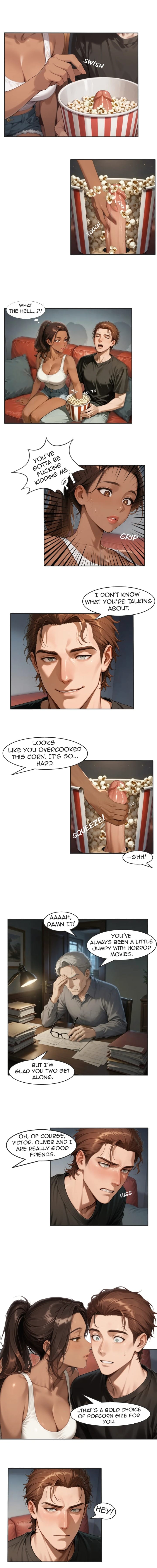 Stepmom’s Dirty Deal Uncensored, chapter 3, page 8 of 9