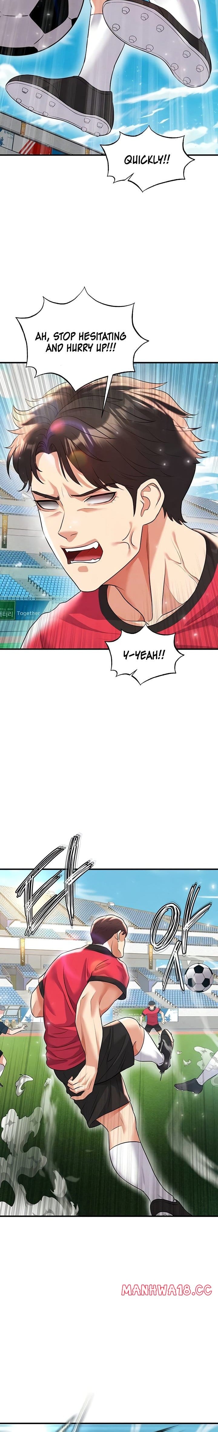 The Hottie’s Good at Football Uncensored, chapter 28, page 8 of 33