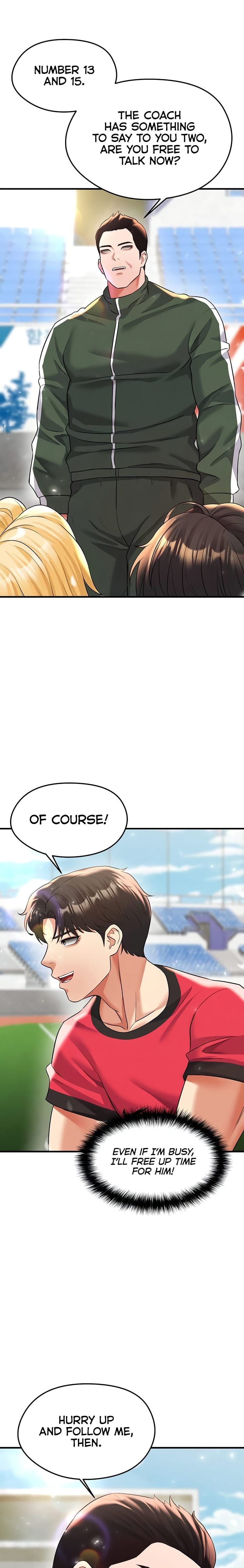 The Hottie’s Good at Football Uncensored, chapter 28, page 14 of 33