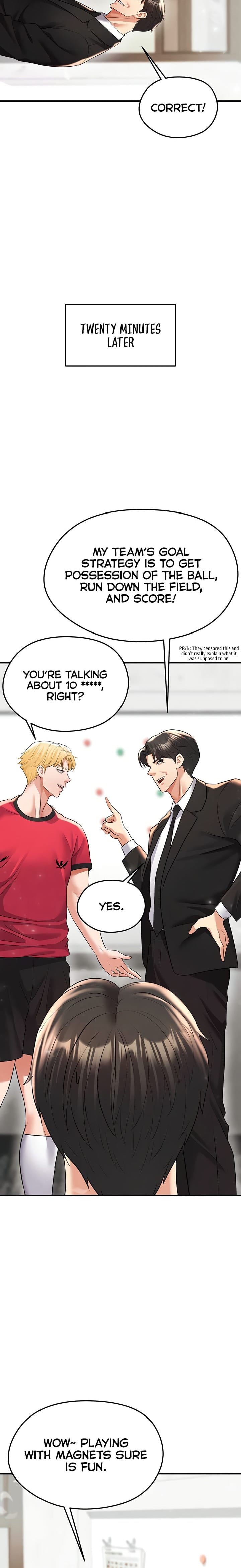 The Hottie’s Good at Football Uncensored, chapter 28, page 18 of 33