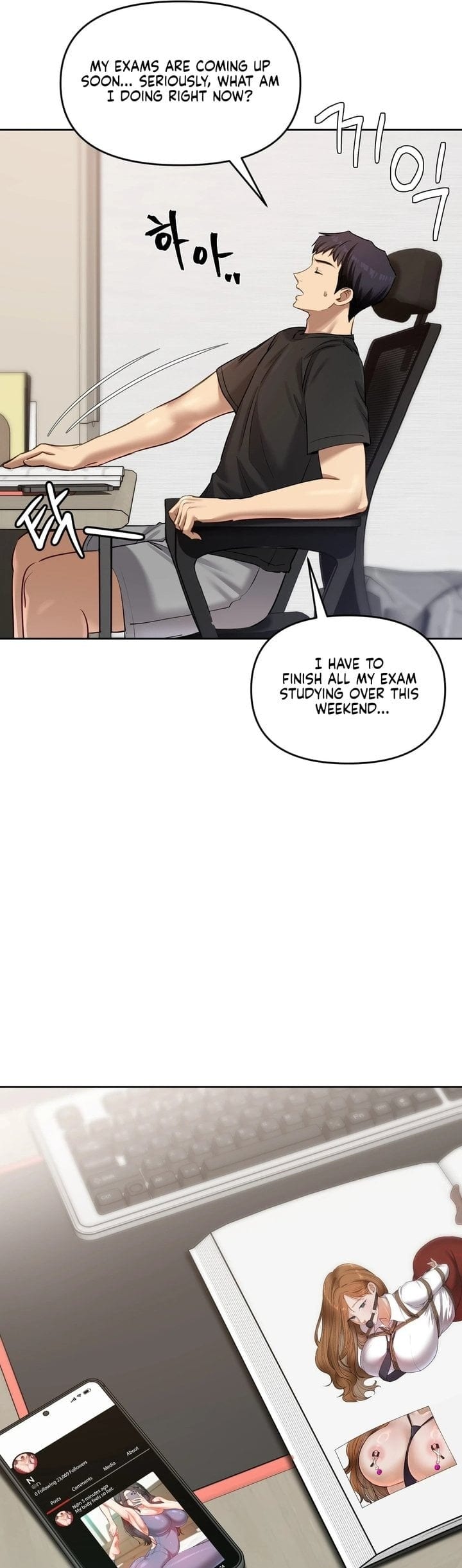 The Professor’s Secret Account Uncensored, chapter 17, page 15 of 49