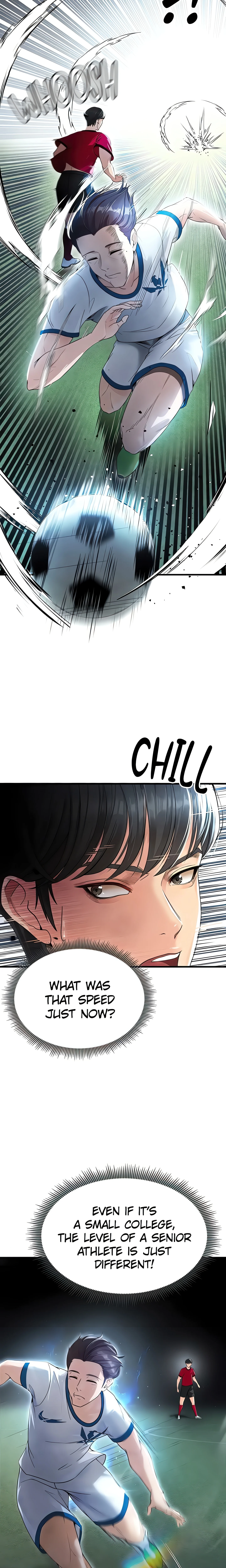 This face genius is good at soccer (Official) Uncensored, chapter 2, page 9 of 36
