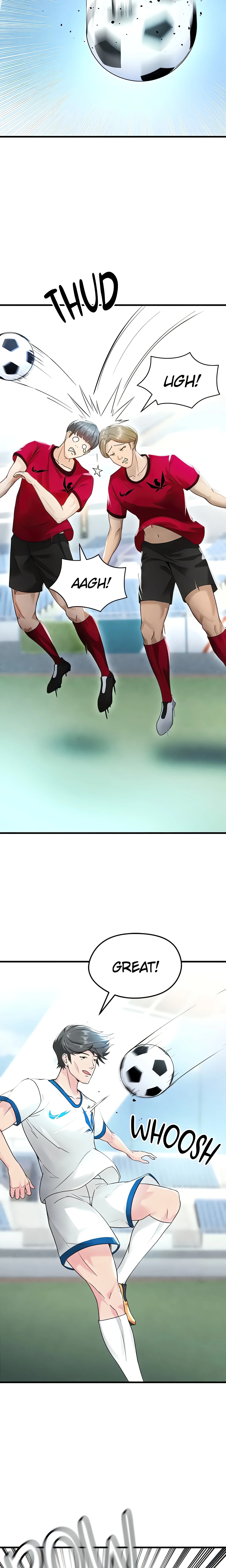 This face genius is good at soccer (Official) Uncensored, chapter 2, page 11 of 36