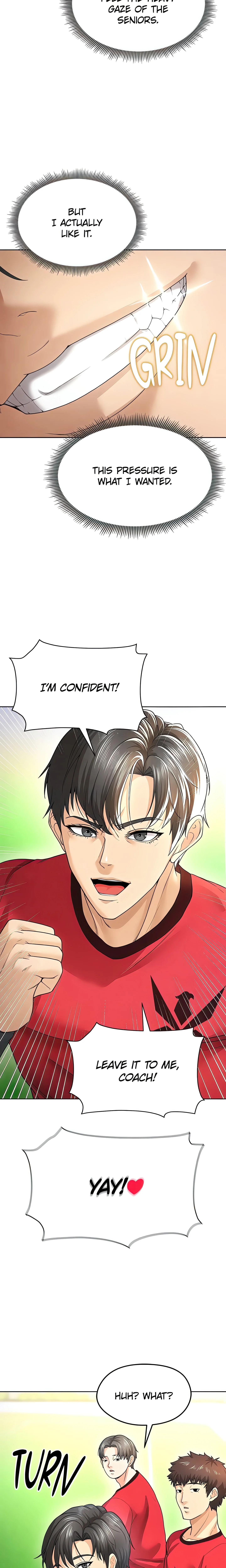This face genius is good at soccer (Official) Uncensored, chapter 8, page 34 of 38