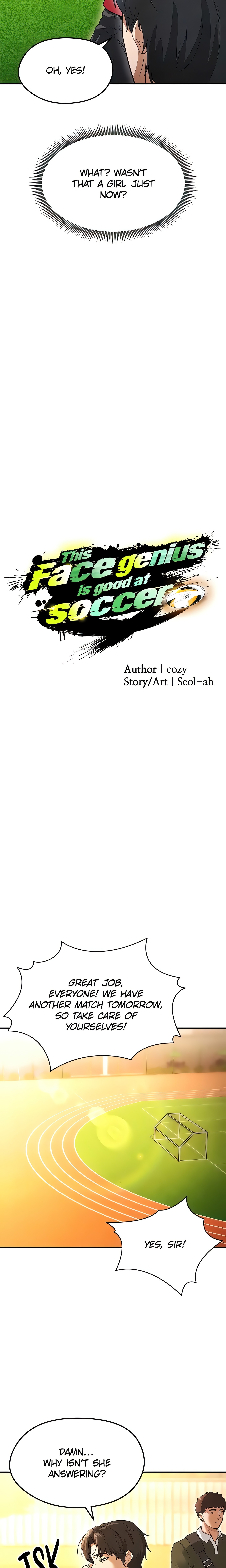 This face genius is good at soccer (Official) Uncensored, chapter 9, page 6 of 35