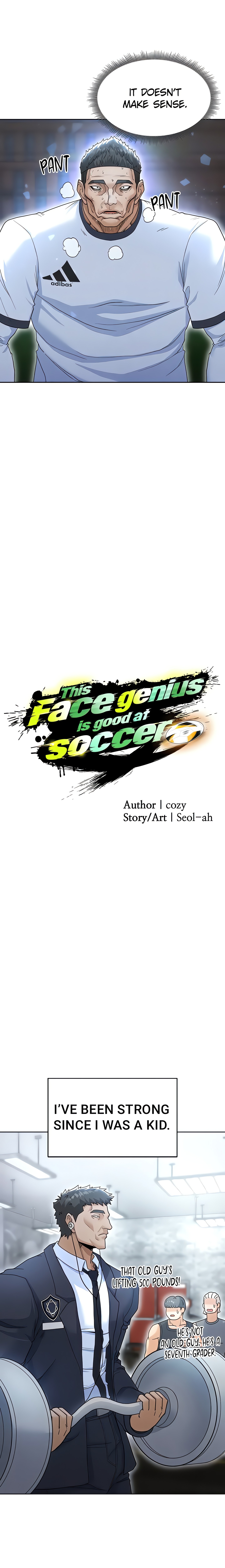 This face genius is good at soccer (Official) Uncensored, chapter 11, page 10 of 32