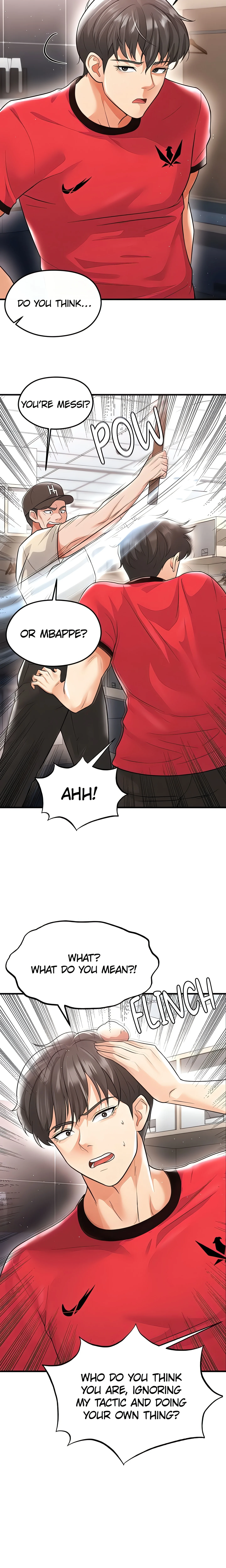 This face genius is good at soccer (Official) Uncensored, chapter 17, page 21 of 28