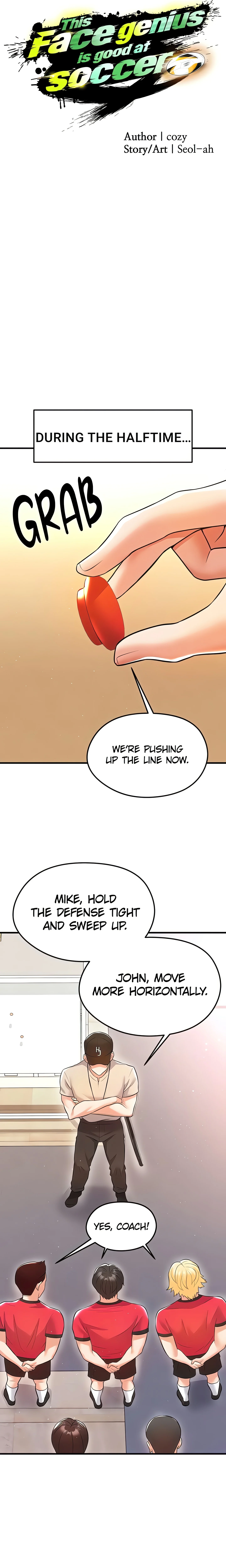 This face genius is good at soccer (Official) Uncensored, chapter 18, page 10 of 27