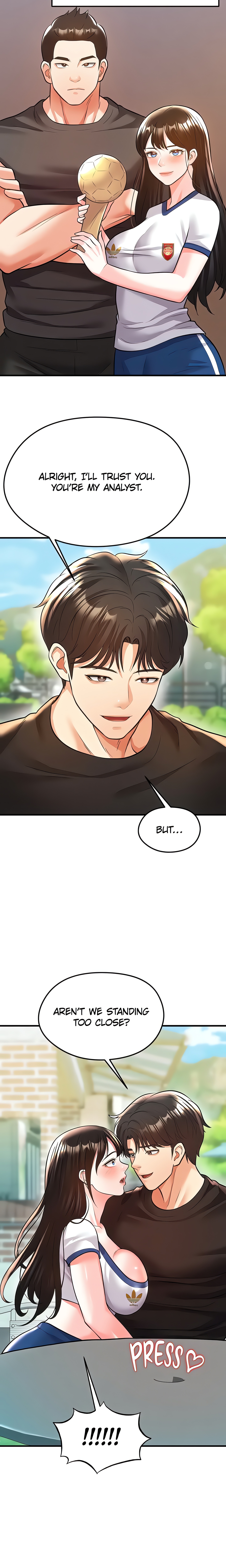 This face genius is good at soccer (Official) Uncensored, chapter 23, page 21 of 28